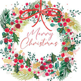 Berry Wreath Charity Christmas Card Pack
