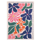 M&S Large Floral A5 Week To View Diary 2026