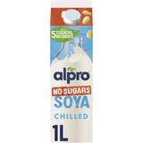 Alpro Soya No Sugar Chilled Dairy Free Drink