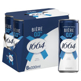 Kronenbourg 1664 Biere 0.0 Alcohol Free Beer Lager Cans