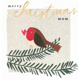 Caroline Gardner Mum Robin Christmas Card