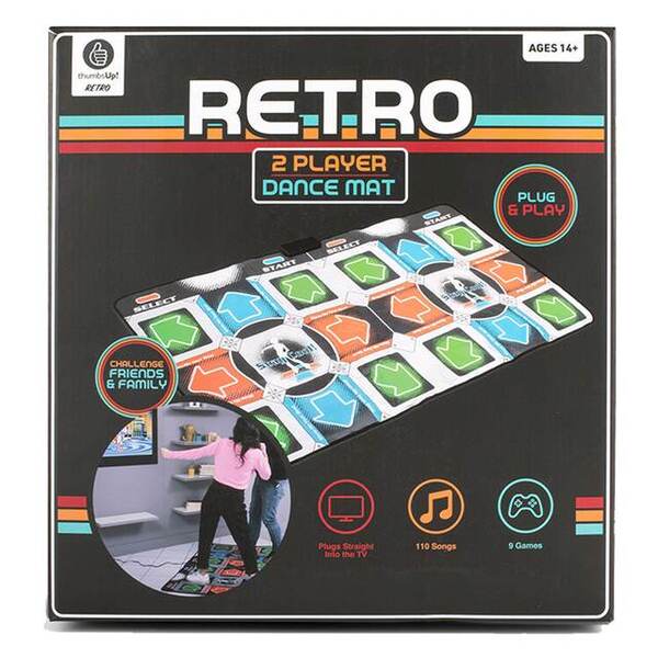 Thumbs Up Retro 2 Player Dance Mat GOODS Superdrug   