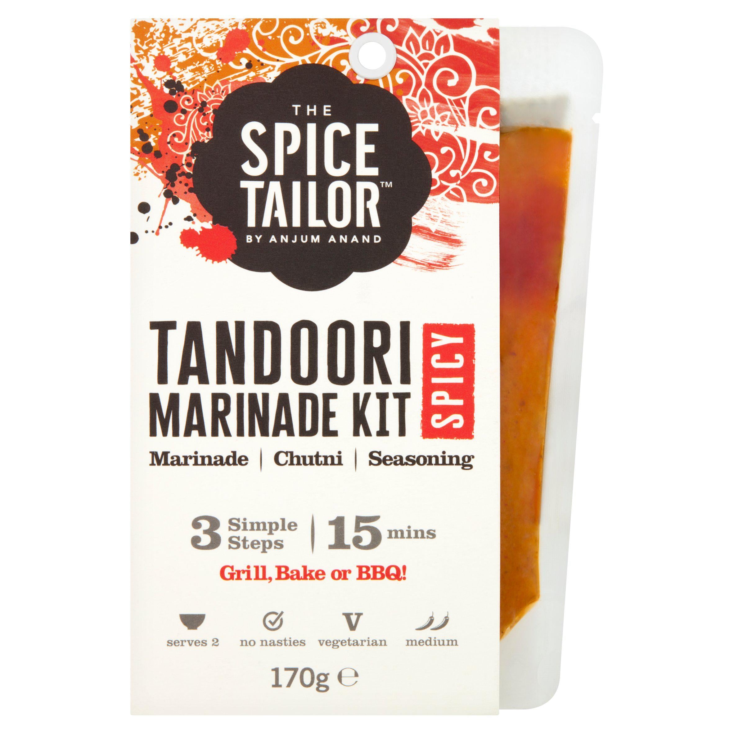 The Spice Tailor Tandoori Marinade Classic Sauce Kit 170g Indian Sainsburys   