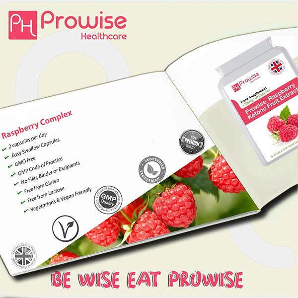 Prowise Raspberry Super Strength 1200mg 60 Capsules