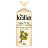 Kallo Organic Thick Slightly Salted Rice Cakes   130g