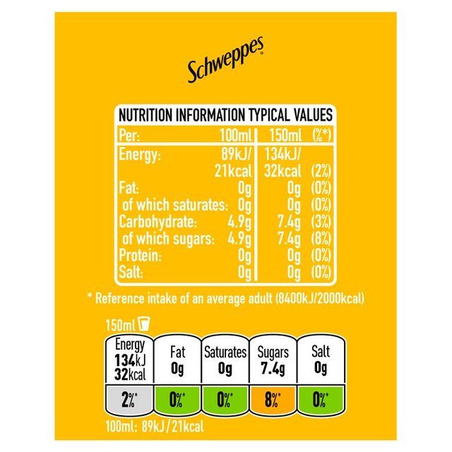 Schweppes Tonic Water   12 x 150ml GOODS M&S   