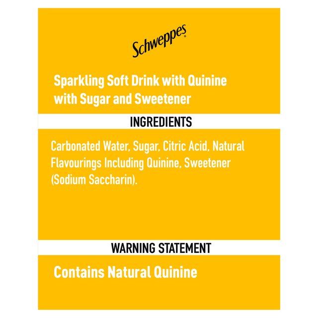 Schweppes Tonic Water   12 x 150ml GOODS M&S   