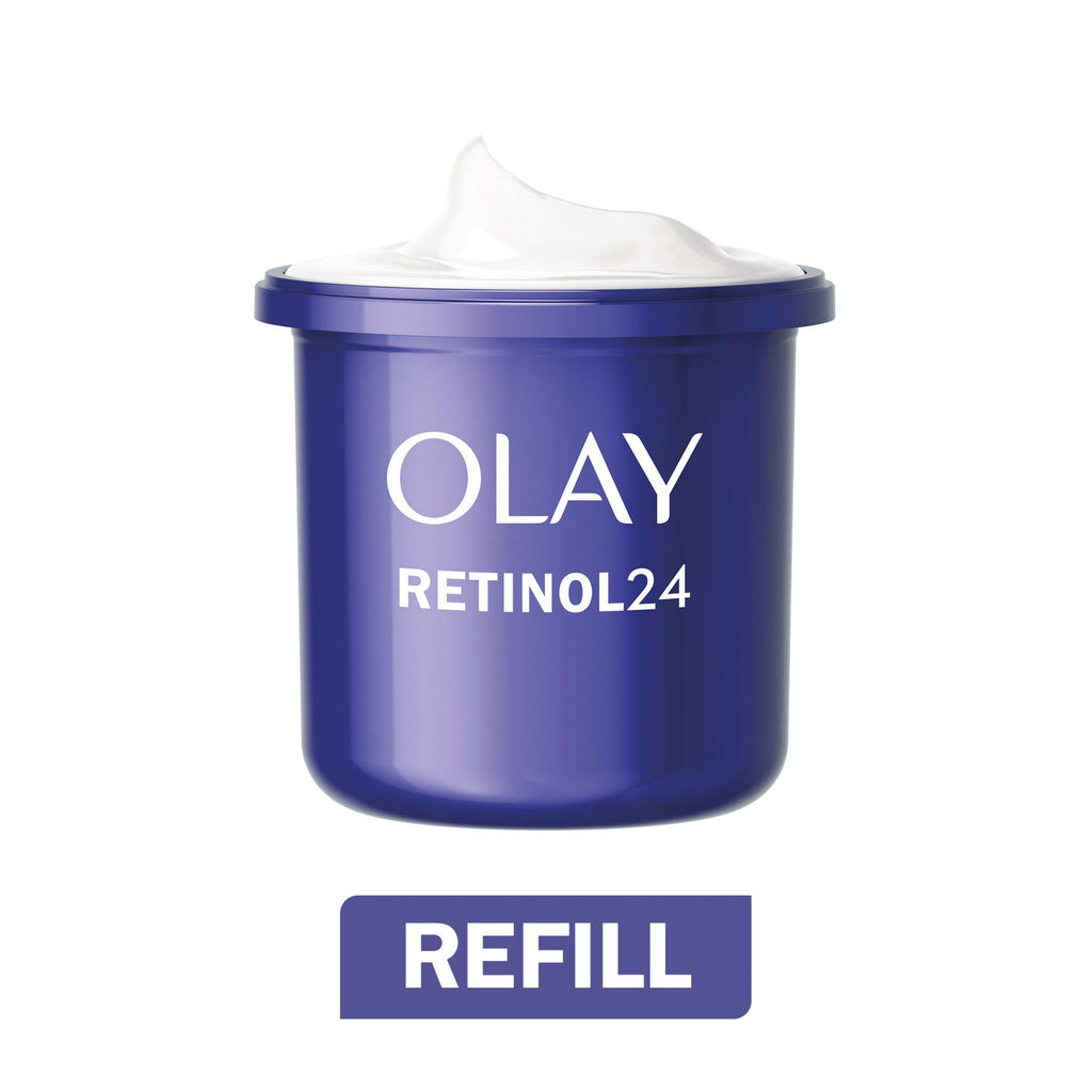 Olay Retinol 24 Night Cream Face Moisturiser Refill Anti Ageing Skincare 50ml