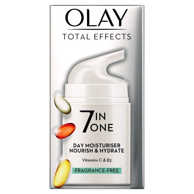 Olay Total Effects Anti-Ageing 7-in-1 Fragrance Free Moisturiser   37ml GOODS M&S   