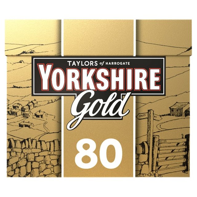 Yorkshire Gold Teabags   80 per pack