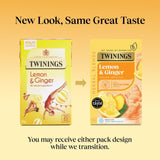 Twinings Lemon & Ginger Tea   20 per pack GOODS M&S   