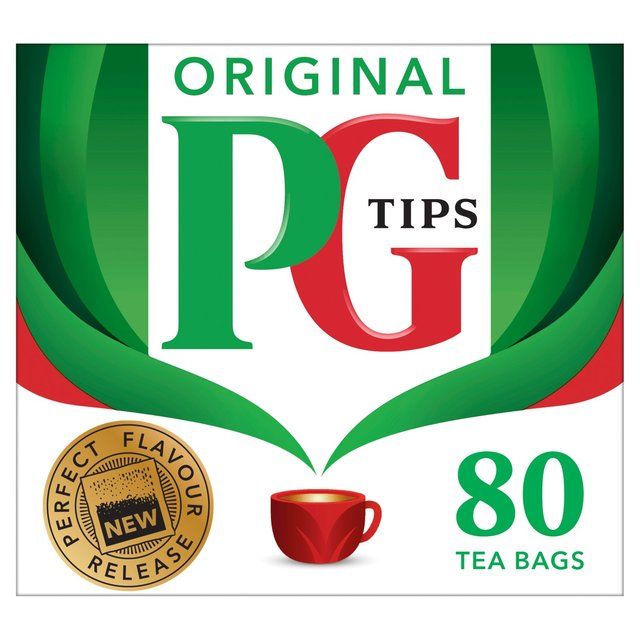 PG Tips Original Biodegradable Black Tea Bags   80 per pack