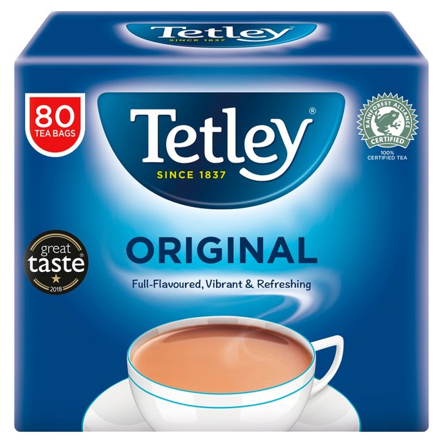 Tetley Tea Bags   80 per pack