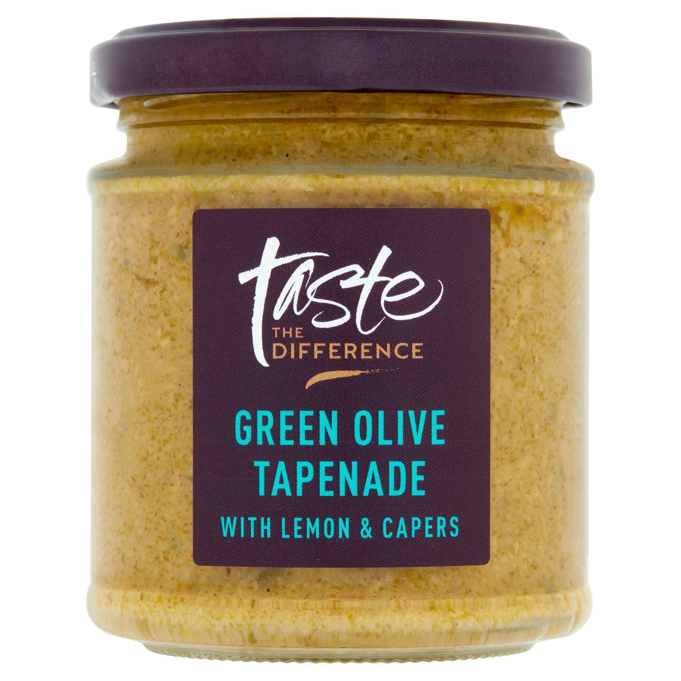 Sainsbury's Green Olive Tapenade with Lemon & Capers, Taste the Difference 170g GOODS Sainsburys   