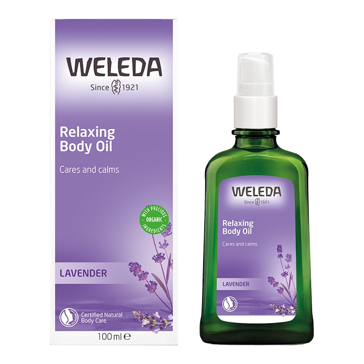 Weleda Harmonising Body Oil Wild Rose 100ml GOODS Holland&Barrett Lavender