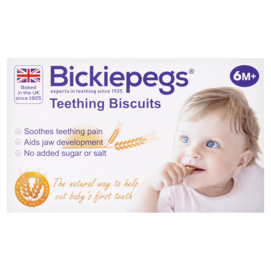 Bickiepegs Teething Biscuits for Babies 6+ Months