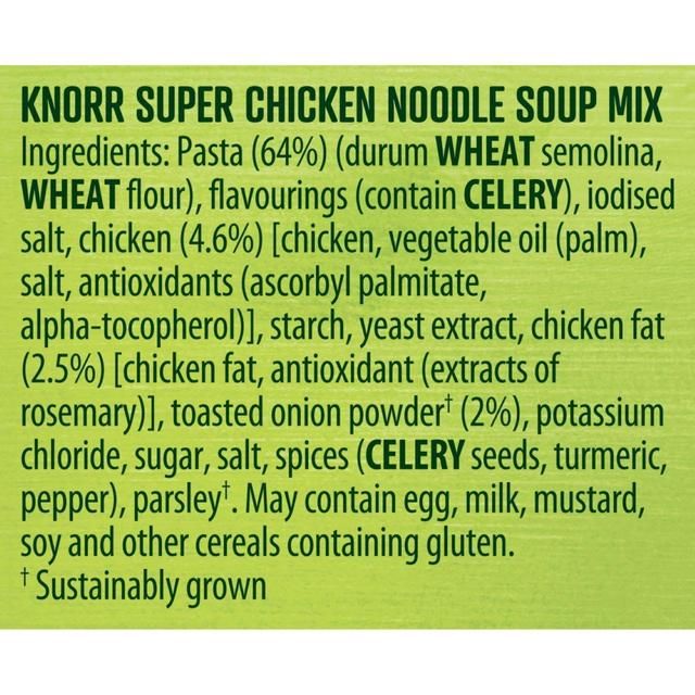 Knorr Super Chicken Noodle Soup   51g GOODS M&S   