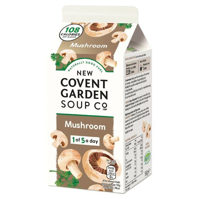 New Covent Garden Fresh Creamy Mushroom Soup   560g