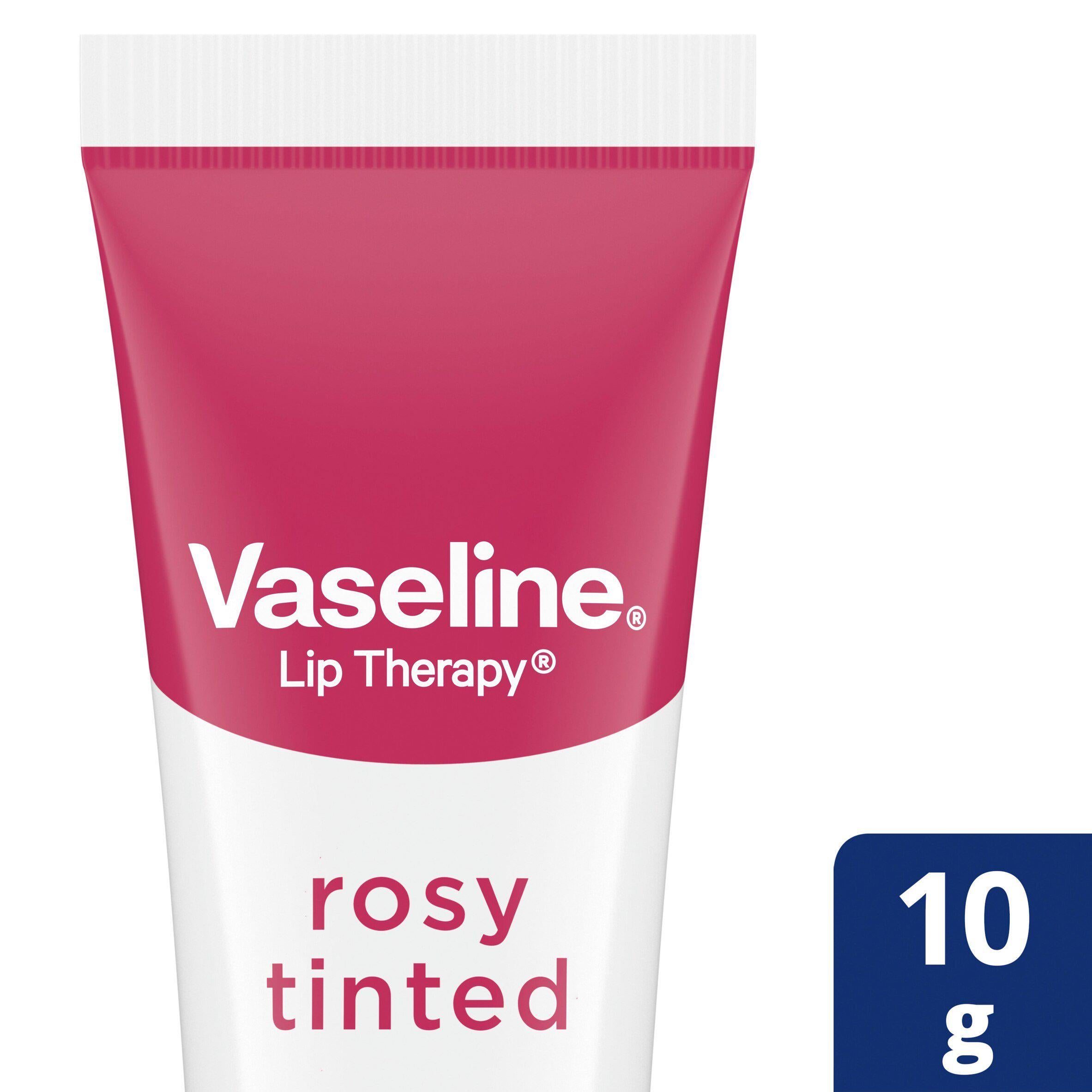 Vaseline Rosy Tinted Lip Balm Tube 10g face & body skincare Sainsburys   