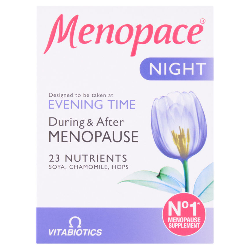 Vitabiotics Menopace Night 30 Tablets - McGrocer