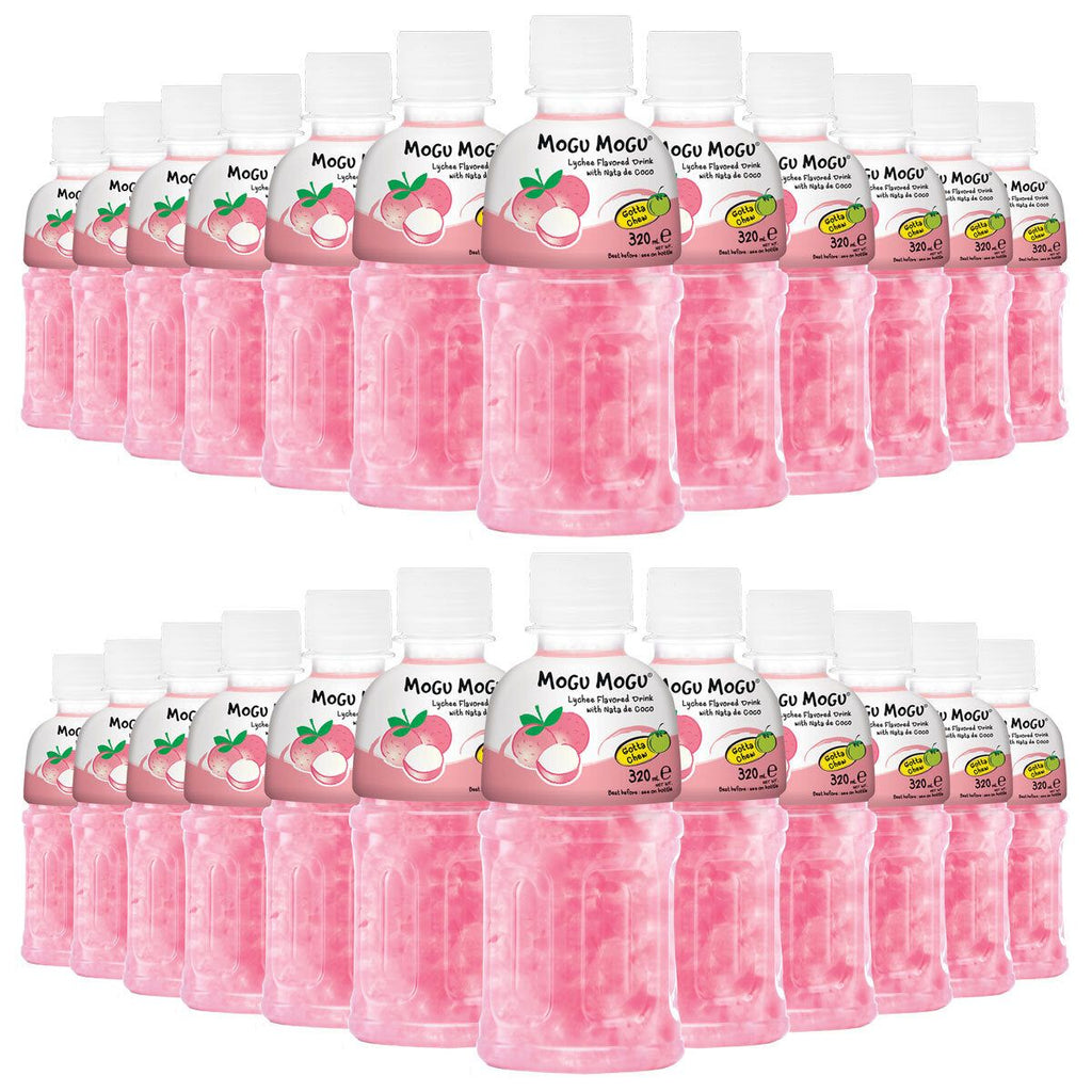 Mogu Mogu Lychee Drink, 24 x 320ml