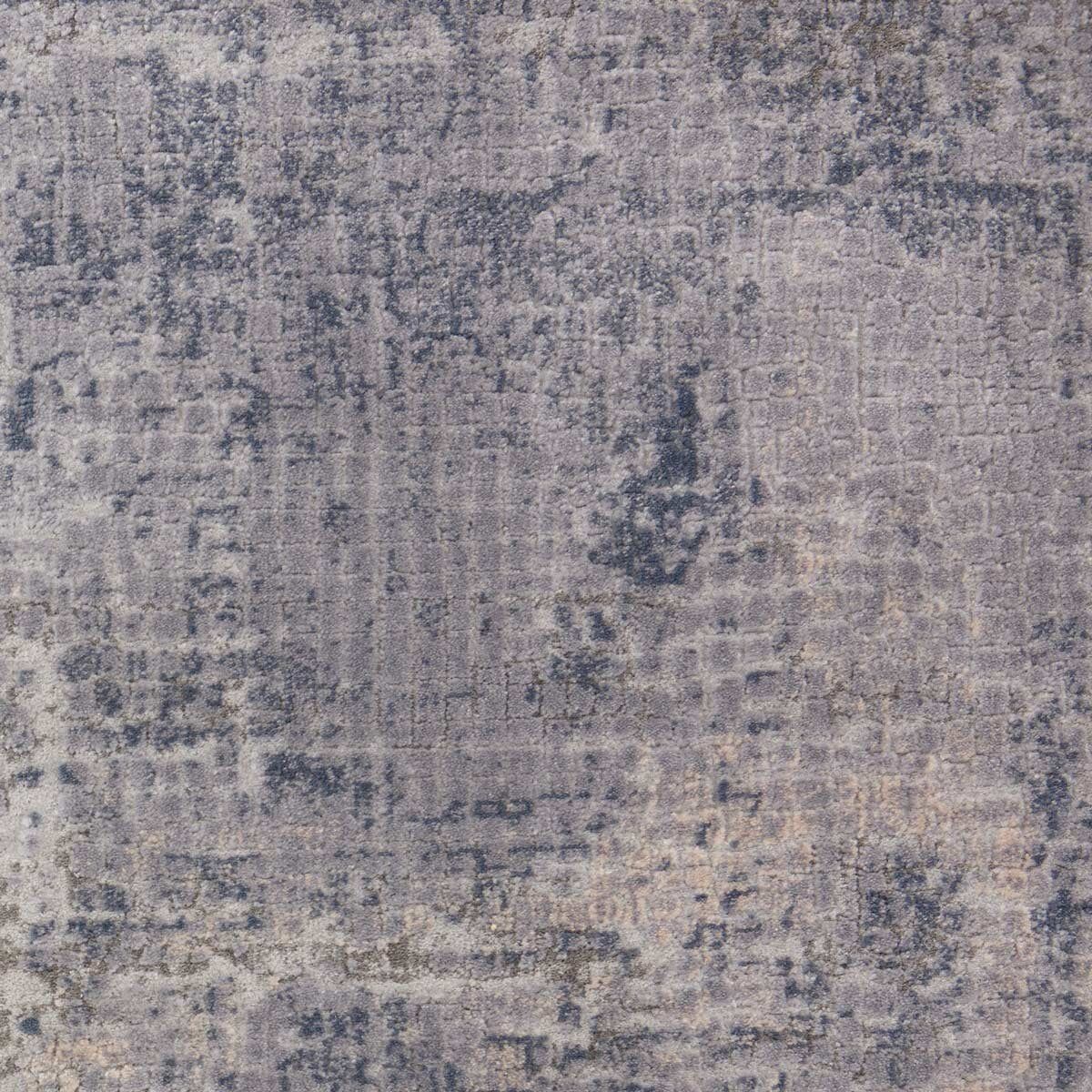 Rustic Textures Faded Blue Runner, 66 x 236 cm GOODS Costco UK