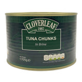 Cloverleaf Tuna Chunks in Brine 1705kg