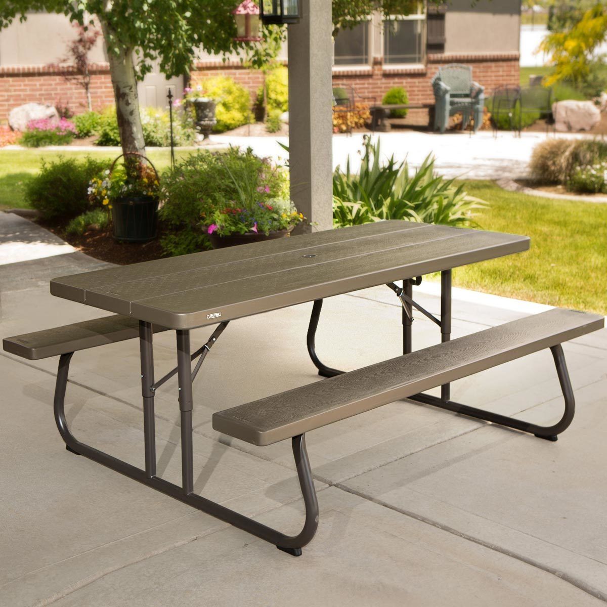 Lifetime 6ft (1.82m) Classic Folding Picnic Table - Model 60112 GOODS Costco UK