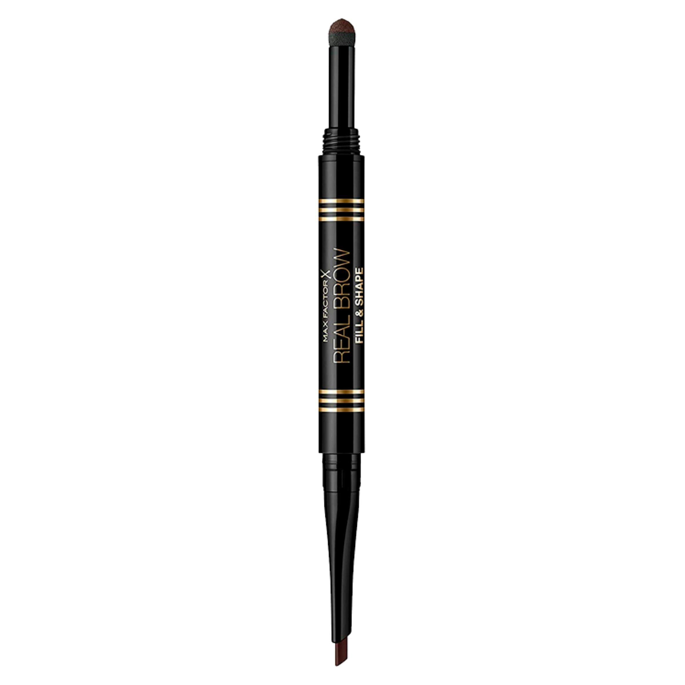 Max Factor Real Brow Fill & Shape Pencil Deep Brown 0.7ml All Sainsburys   