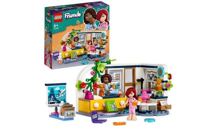 LEGO Friends Aliya's Room Mini-Doll Sleepover Toy 41740