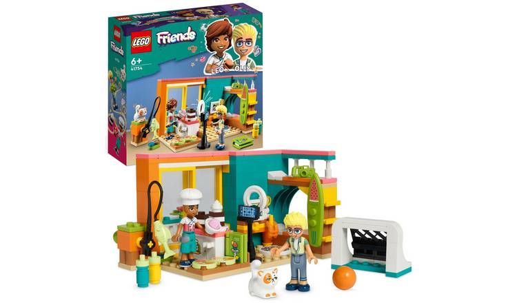 LEGO Friends Leo's Room Baking Themed Playset with Pet 41754 GOODS Argos