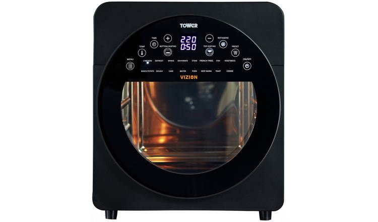 Tower T17051BLK Digital Vortx Vizion 14.5L Air Fryer - Black