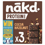 Nakd Cocoa Hazelnut Protein Bars 3x45g GOODS Sainsburys   