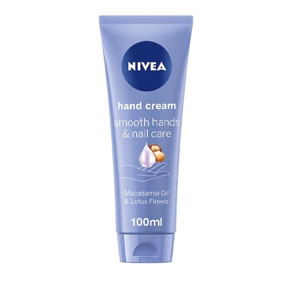 NIVEA Smooth Hands & Nail Care Hand Cream 100ml