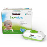 Kirkland Signature Baby Wipes 9 x 100 Pack