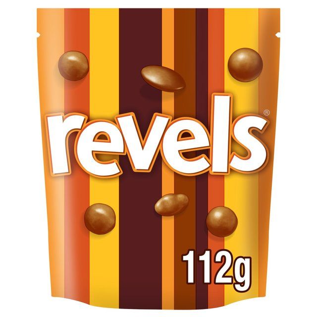 Revels Milk Chocolate with Raisins Coffee or Orange Bites Pouch Bag   112g GOODS M&S   