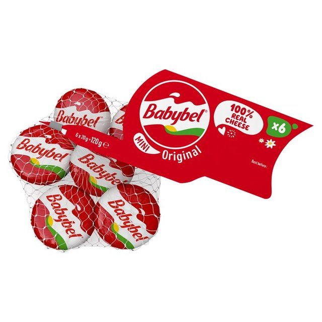 Mini Babybel Original Cheese Snacks   6 x 20g GOODS M&S   