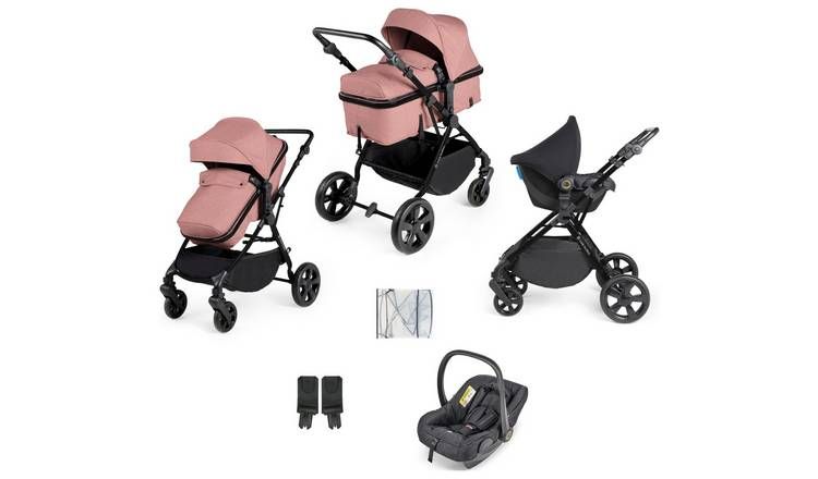 Ickle Bubba Comet 3 in 1 Travel System &ndash; Dusky Pink