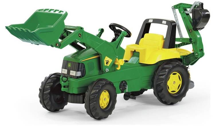 Rolly Toys John Deere Frontloader Excavator GOODS Argos