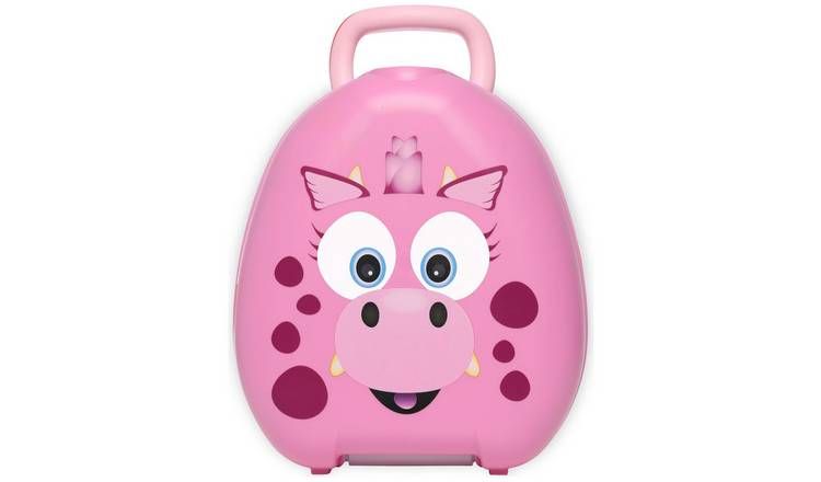 My Carry Potty- Pink Dragon Travel Potty