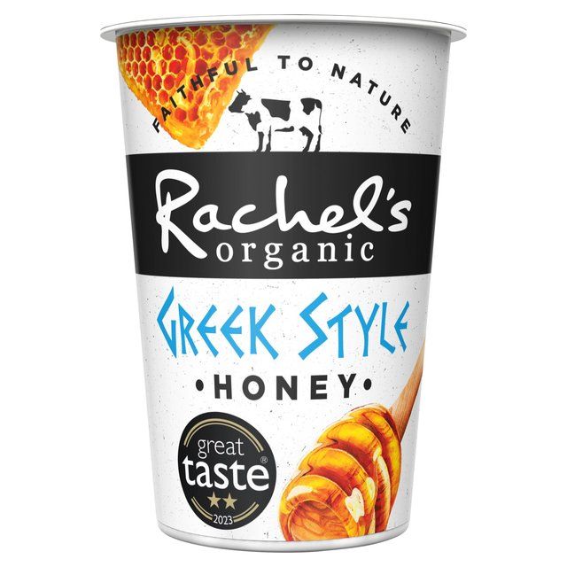 Rachel's Organic Yogurt Greek Style Honey   450g