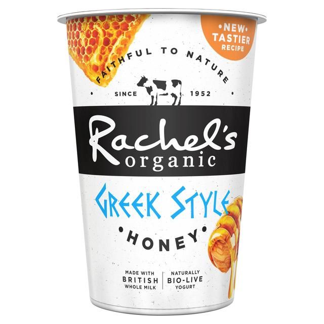 Rachel's Organic Yogurt Greek Style Honey   450g