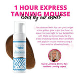 Skinny Tan Mousse 1 Hour Express 150Ml GOODS Superdrug   