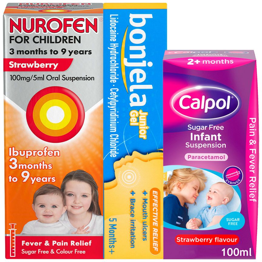 Kids Pain Medicine Essentials Bundle