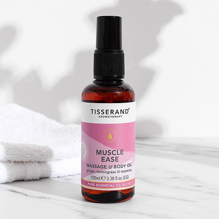 Tisserand Muscle Ease Massage & Body Oil 100ml GOODS Holland&Barrett   