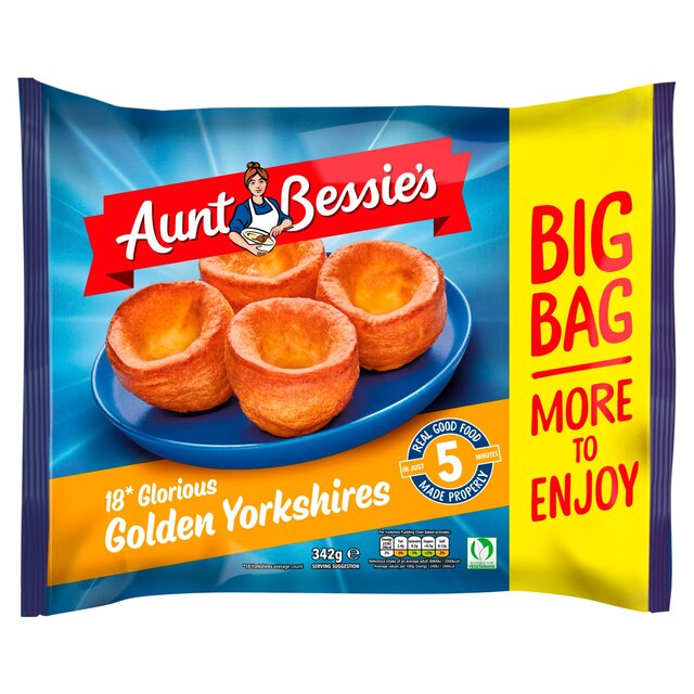 Aunt Bessie's 18 Glorious Golden Yorkshire Puddings    342g