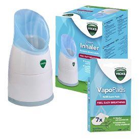 Vicks Steamer & Menthol Refill Bundle