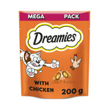 Dreamies Biscuits with Chicken Cat Treat Mega Pack 200g