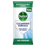 Dettol Antibacterial Multi Surface Cleaning Wipes 126s