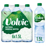 Volvic Natural Bottled Mineral Still Water 6x1.5L